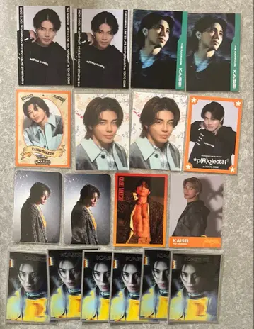 THE RAMPAGE 타케치 카이세이 포토 카드 묶음 판매 익명 배송