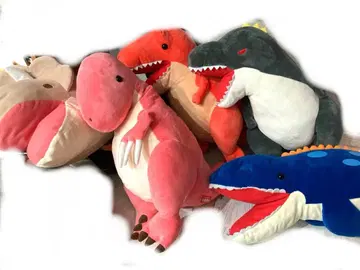 공룡 시대 봉제 인형 모음