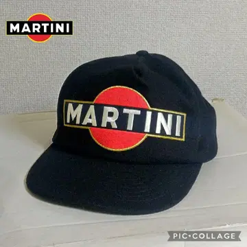 레어 MARTINI 캡 울 블랙