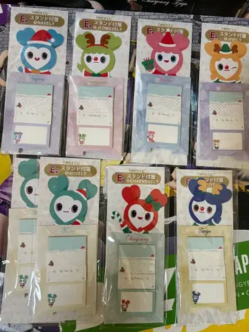 TWICE 훼미리마트 복권 E상 스탠드형 메모지