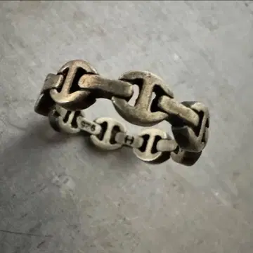 정품 호센부스 실버 반지 12호