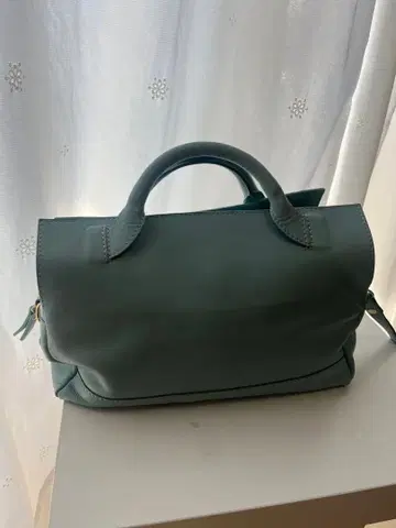 Aqua girl 천연 가죽 백