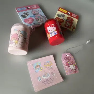 산리오 코인 케이스 키링 코인 실린더 리틀트윈스타 키티