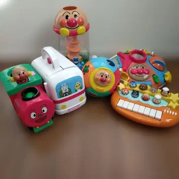 호빵맨 크리스마스 세트 뇌 발달 피아노 병원 SL만 코로코로 타워