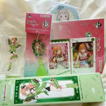 학마스 1번 복권 보라 구름 맑은 여름 4종 세트