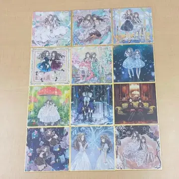 ClariS 미니 색지 12장