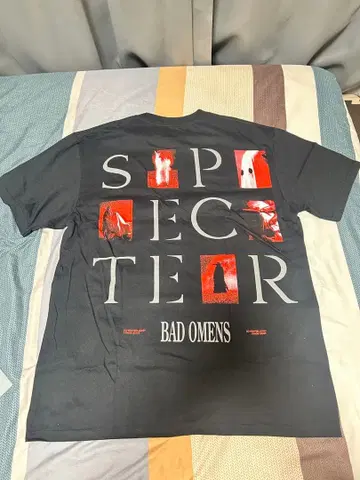 BAD OMENS SPECTER 티셔츠 L 사이즈 블랙