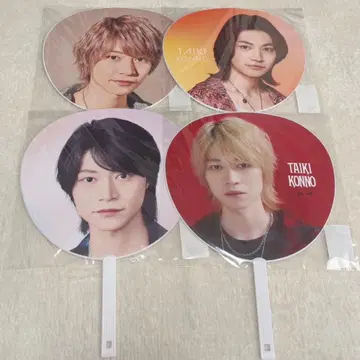 [ 미개봉 새상품 ] 콘노 타이키 부채 묶음 판매