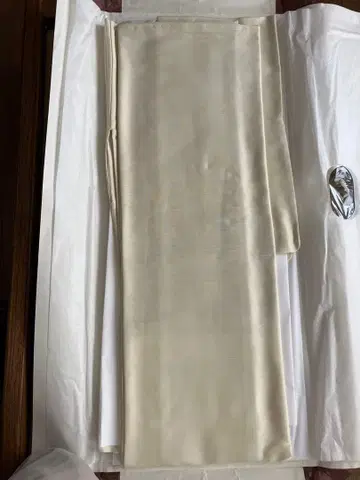 하마츠무기 이중 기모노 옐로우 계열