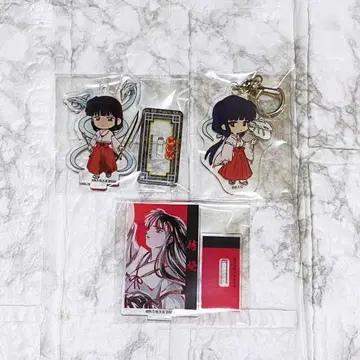 이누야샤 키쿄우 아크릴 스탠드 키링 Ani-Art 애니메이션 궤적전