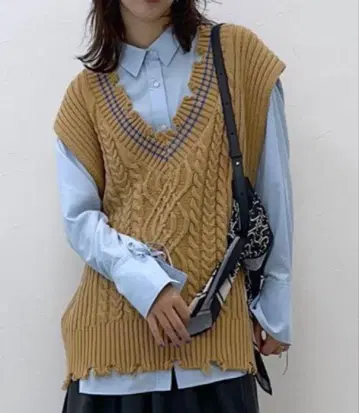 요피요코 기획 호즈호즈 니트 베스트 yokobou and ST MAKE