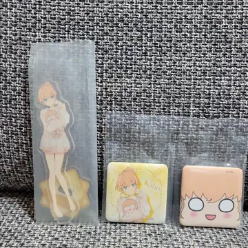 러브 라이브  세가 럭키 쿠지 히노시타 카호 아크릴 스탠드 스퀘어 캔뱃지