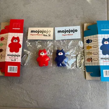 모조조조 피규어 마스코트 니키 Naughty 2종 세트