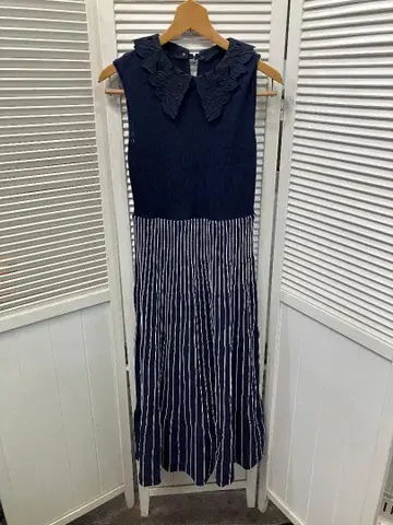 Apuweiser-riche 스트라이프 니트 원피스 사이즈 1