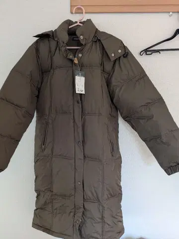 폴로 올리브색 다운 자켓 L 사이즈