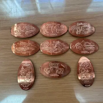 도쿄 디즈니 리조트 코인 9개 세트