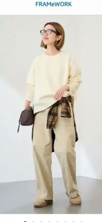 밀리터리 백 새틴 베이커 팬츠 베이지 36