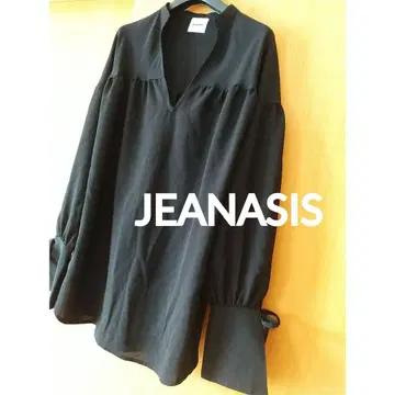 JEANASIS 멋진 블랙 셔츠 지나시스