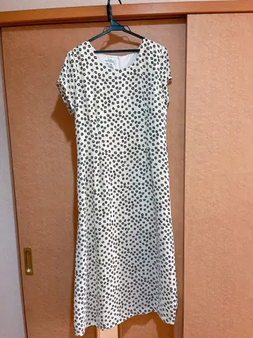 RICO SALANDANAN 반팔 롱 원피스