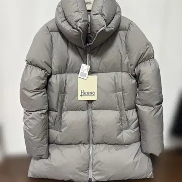 Herno 그레이 다운 자켓 사이즈 38