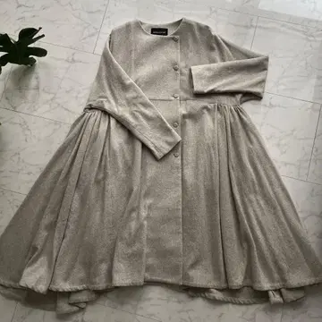 mizuiroind 그레이 롱 코트 택 포함 프리 사이즈