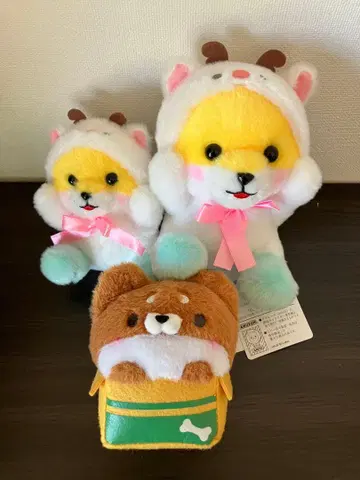 콩 시바 삼형제 윈터 사쿠라 단보루 마로군 마스코트 봉제 인형