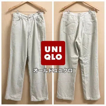 90s 올드 유니클로 UNIQLO 와이드 팬츠 코듀로이
