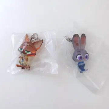 가챠 주토피아 메지루시 액세서리 닉 주디 세트