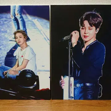 BTS 지민 Jimin A3 패널 2점 사진