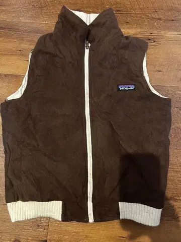 Patagonia 브라운 구제 의류 07년산 파타고니아 리버서블 베스트