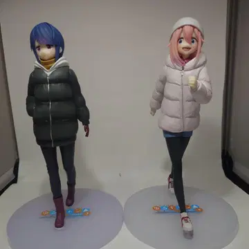 시마 린 & 카카미가하라 나데시코 유루캠 피규어 세트