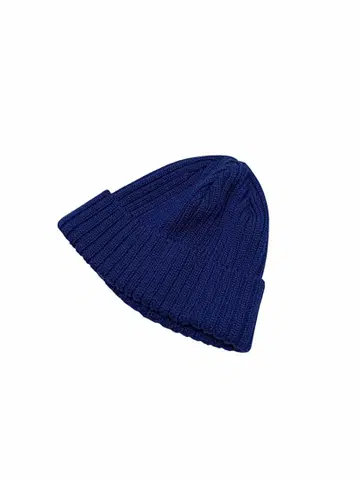 KIJIMA TAKAYUKI 블루 니트 모자