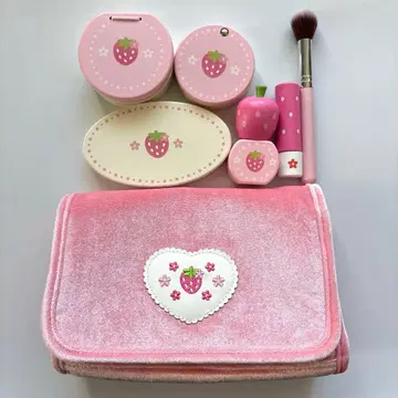 야생 딸기 소꿉놀이 메이크 파우치 세트 박스 있음 마더 가든