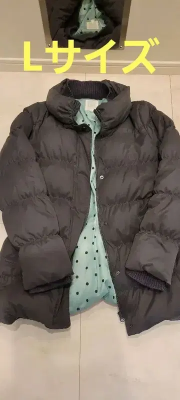 다운 코트 그레이