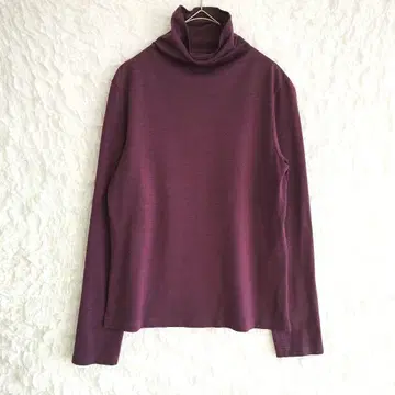 [잔니로 주디체] 퍼플 터틀넥 니트 긴팔