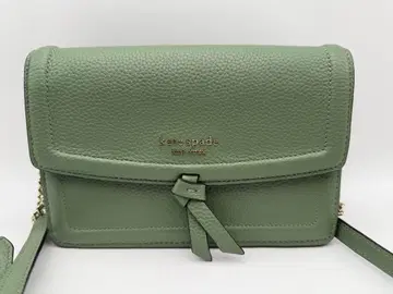 kate spade 그린 가죽 숄더백