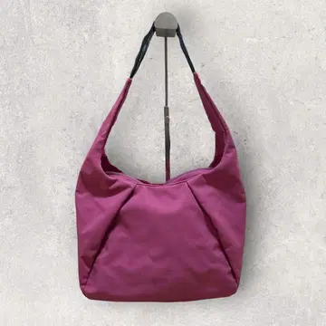 컨디션 최상 캠퍼 원숄더백 나일론 로즈 핑크