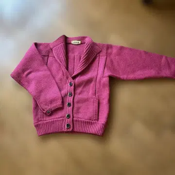 하레 로즈 핑크 가디건 자켓 고급품