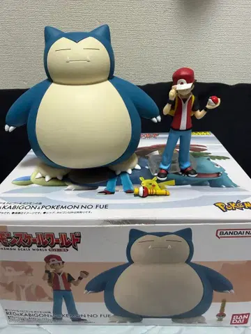 포켓몬 스케일 월드 칸토 지방 레드&카비곤&포켓몬의 피리