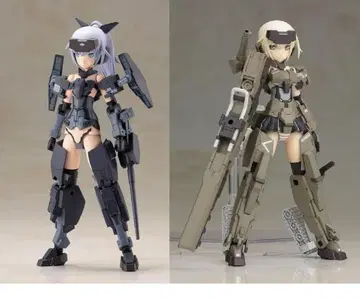 미조립 프레임 암즈 걸 진뢰 Indigo Ver.+도뢰 합계 2점