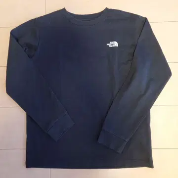 THE NORTH FACE 블랙 긴팔 T셔츠 S