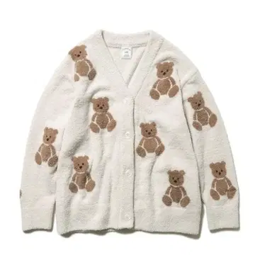 gelato pique 젤라피케 베어 자카드 가디건