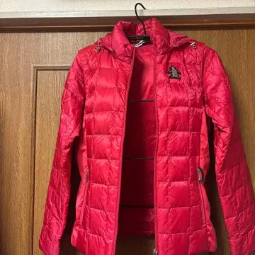 할인 Munsingwear 빨간색 후드 부착 자켓 M