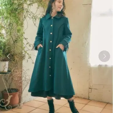 axes femme 퍼 옷깃 피쉬테일 코트