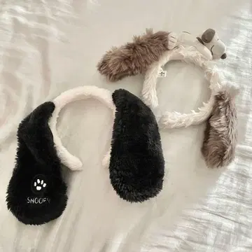 usj 스누피 머리띠 2세트