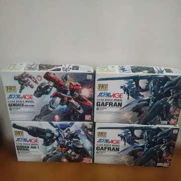 HG 건담 에이지 [미개봉] 4체 세트