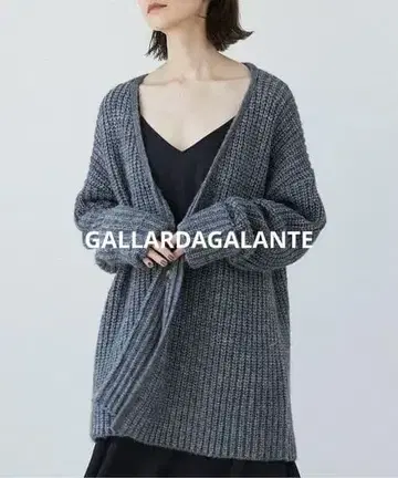 개럴개런트 로우게이지 니트 가디건