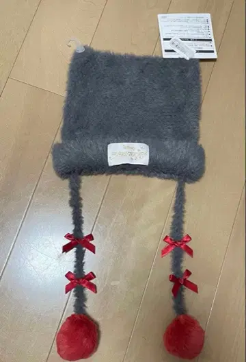 택 포함 새상품 니트 캡, 멋쟁이 고양이 베를리오즈, 디즈니 리조트