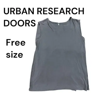 어반 리서치 도어스 슬리브리스 상의 여성용 프리 사이즈