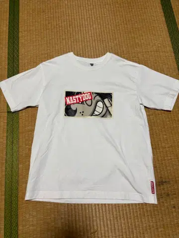 NASTY DOG POPUP 한정판 셔츠 화이트
